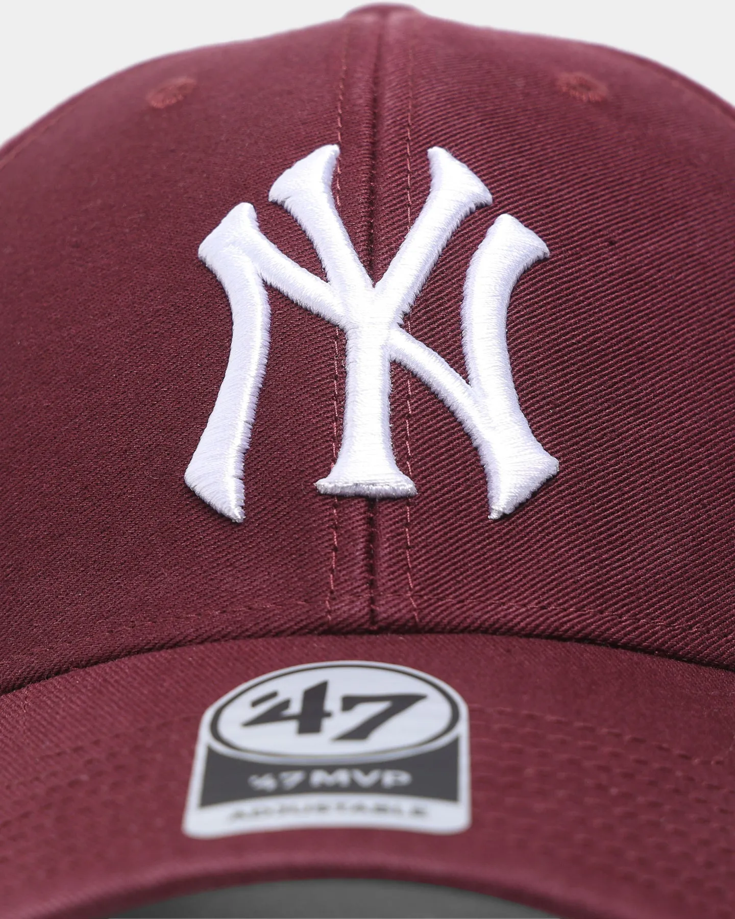47 Brand New York Yankees Legend Strapback Dark Maroon