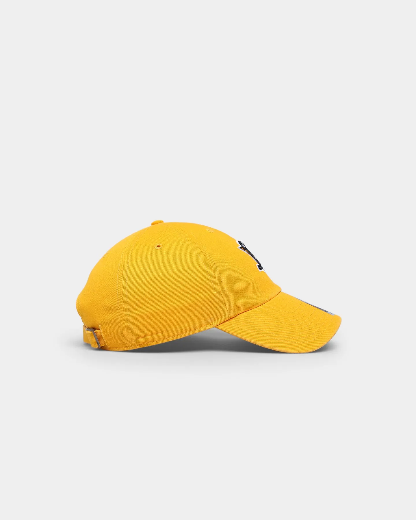 47 Brand Pittsburgh Penguins Clean Up Strapback Gold