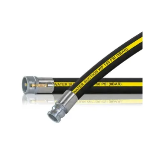 Abbott Rubber 3" Rubber Water Suction Hose