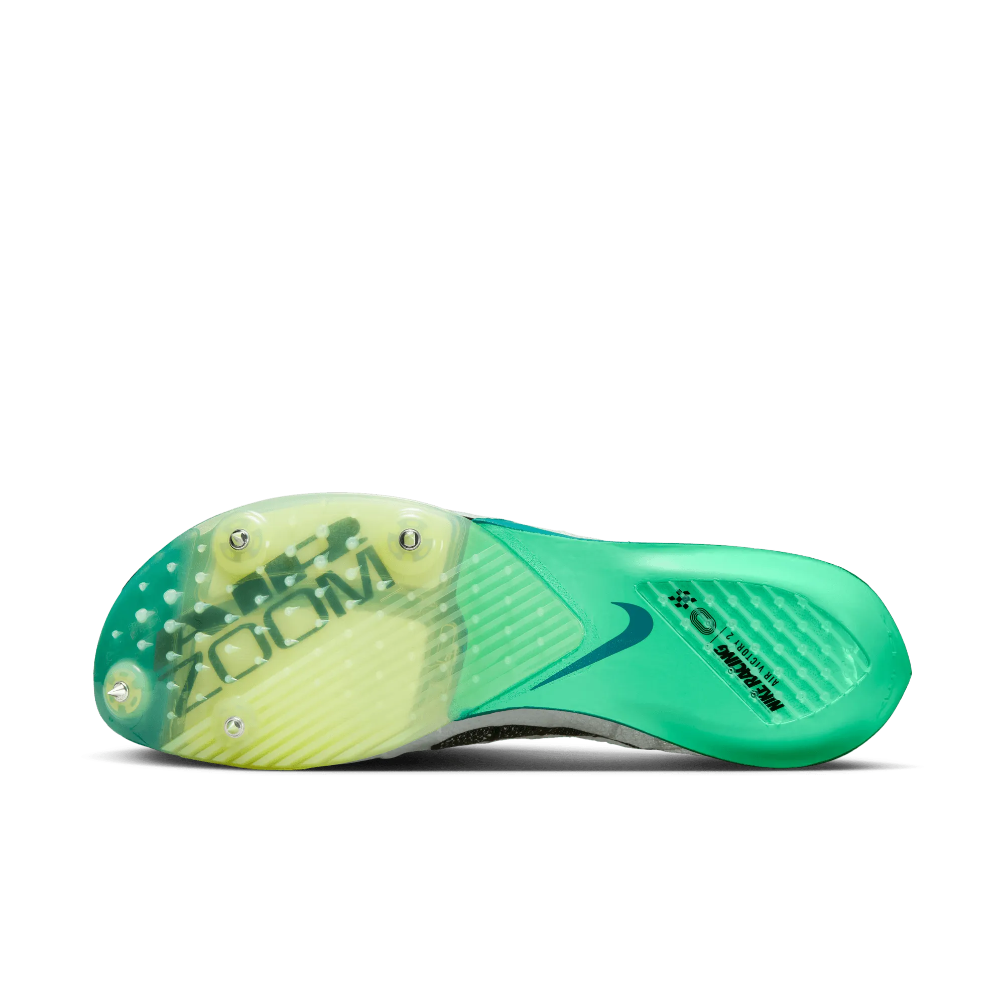 AIR ZOOM VICTORY 2 - D - 100 WHITE/BLACK/BRIGHT SPRUCE