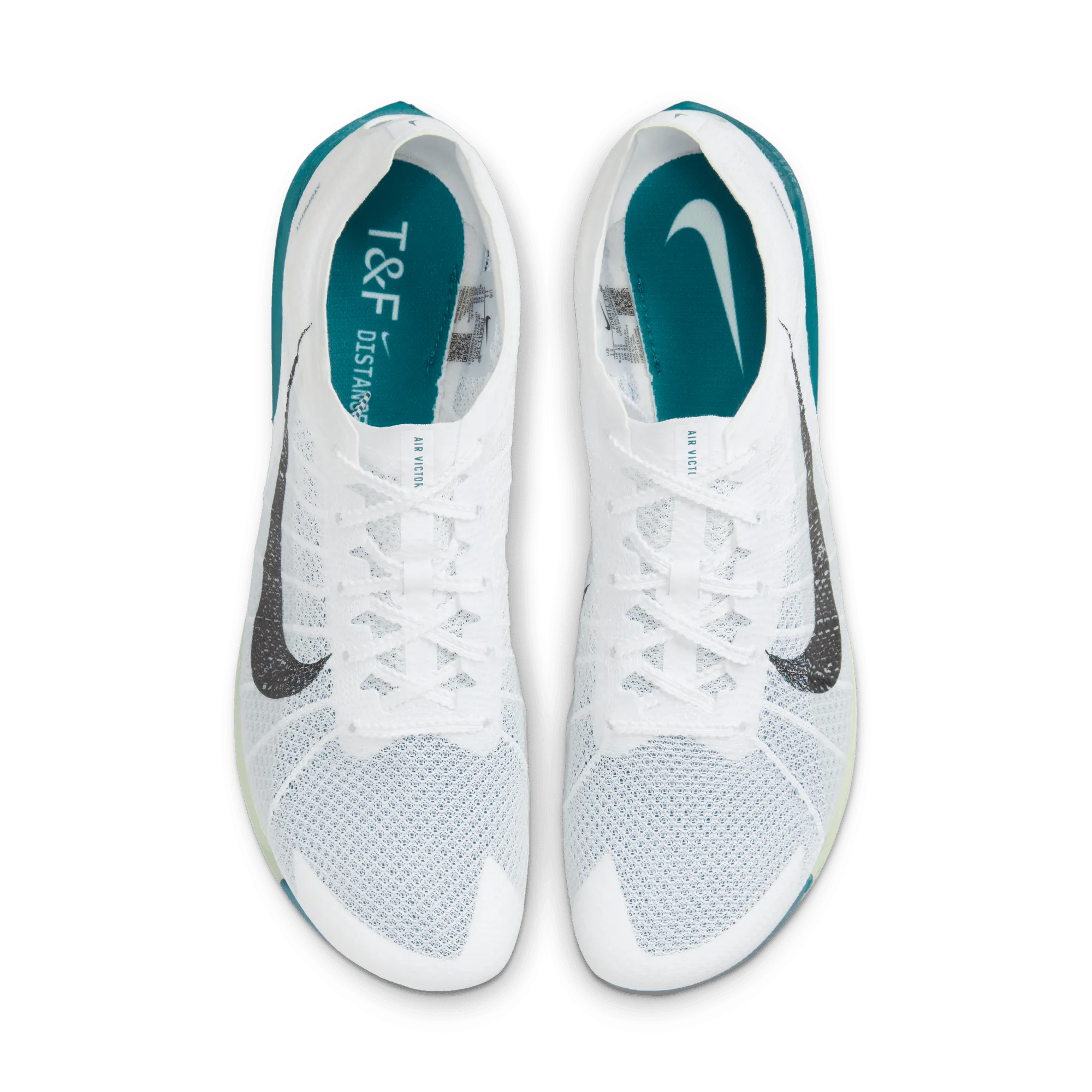 AIR ZOOM VICTORY 2 - D - 100 WHITE/BLACK/BRIGHT SPRUCE