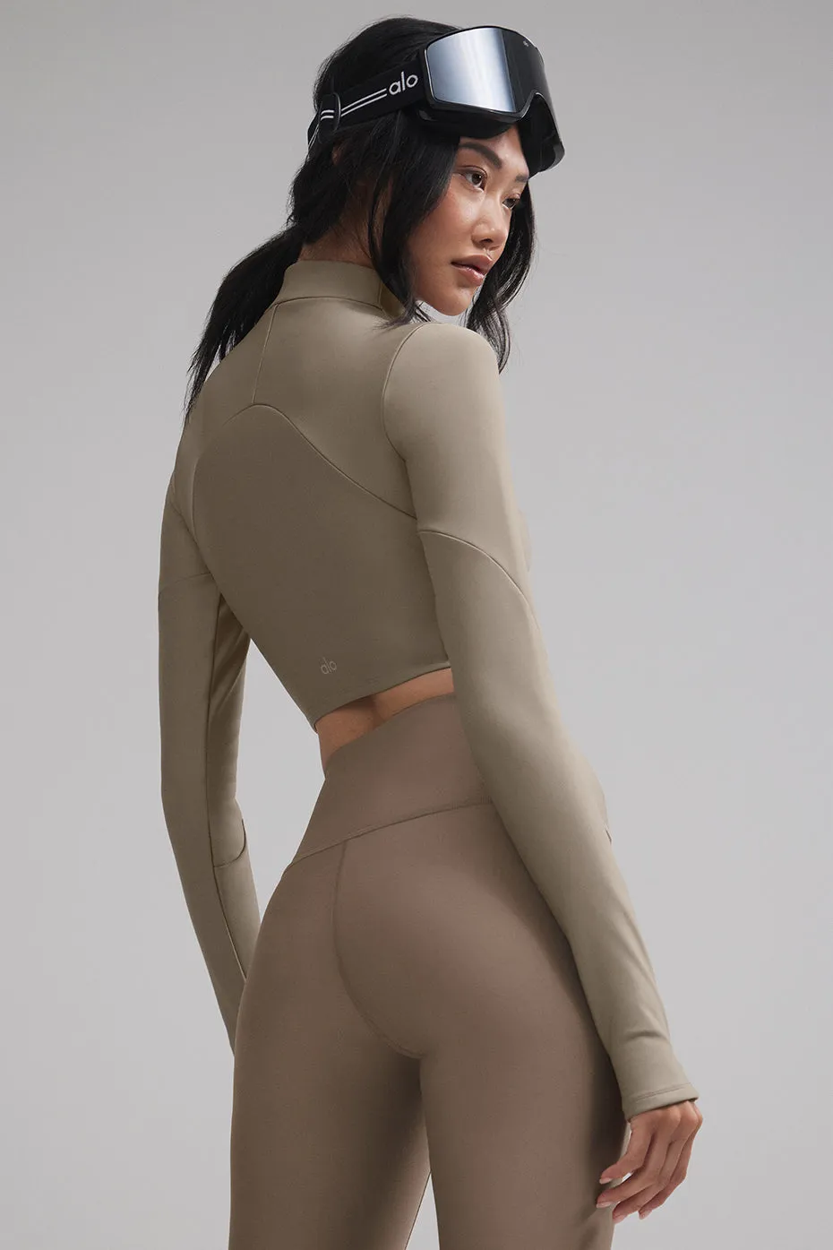 Airlift Winter Warm Ski Time Long Sleeve - Light Cocoa