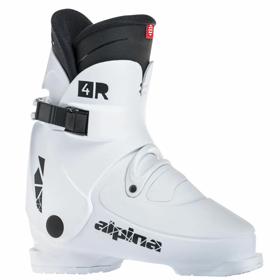 Alpina R4.0 White Rear Entry Ski Boot - 2025 (OPEN BOX RETURN)