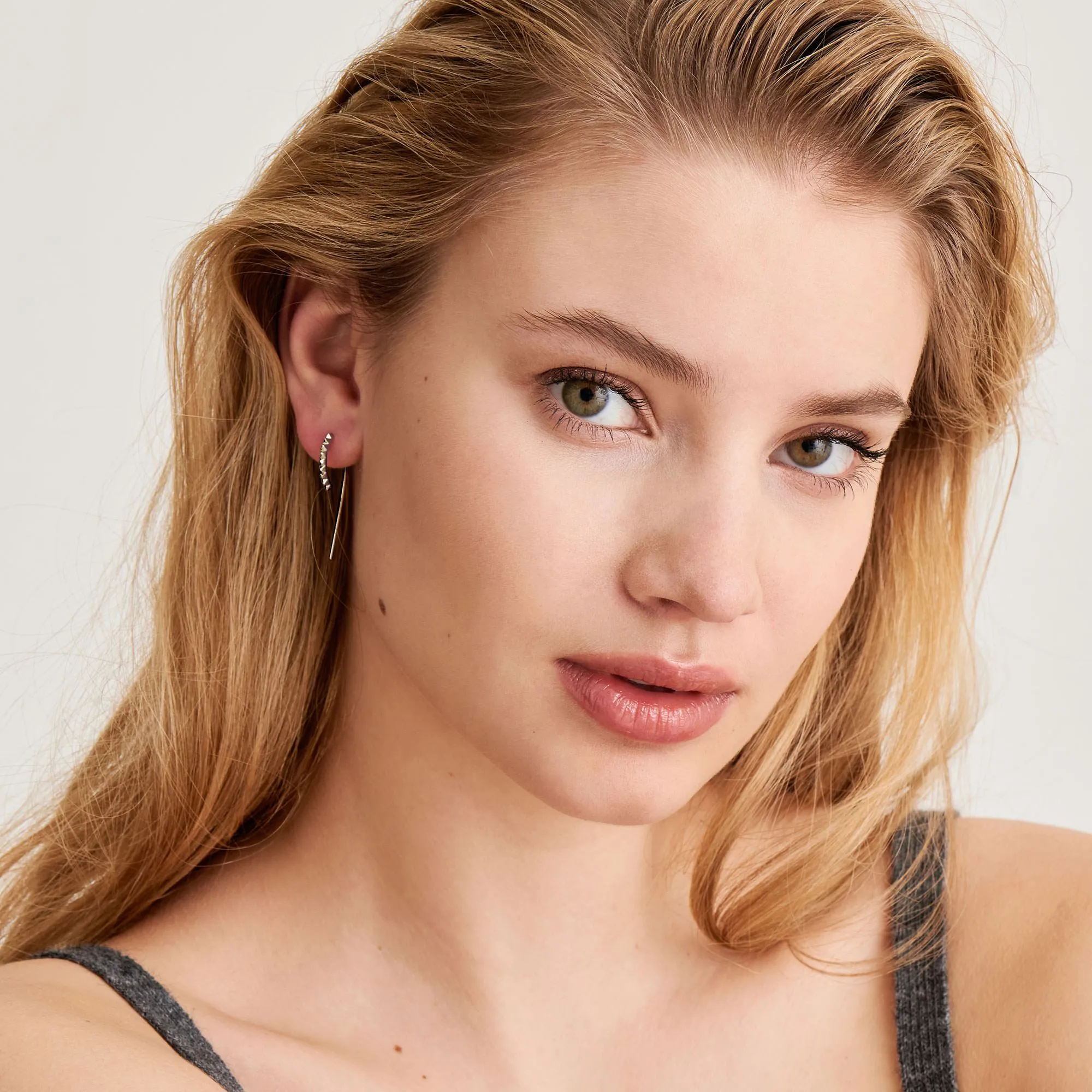 Ania Haie Spike Solid Drop Earrings