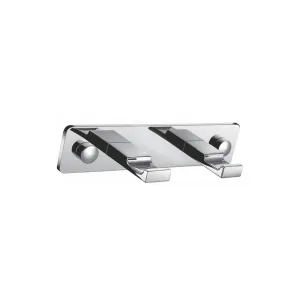 Aqua Piazza by KubeBath Robe Hook With 2 Hooks