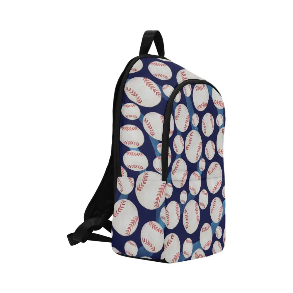 Baseball Fabric Backpack - Durable, Lightweight & Stylish for Him