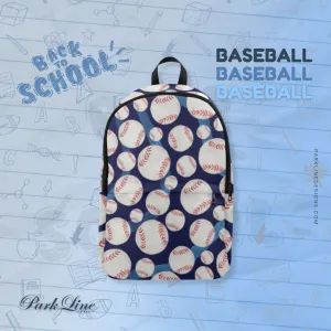 Baseball Fabric Backpack - Durable, Lightweight & Stylish for Him