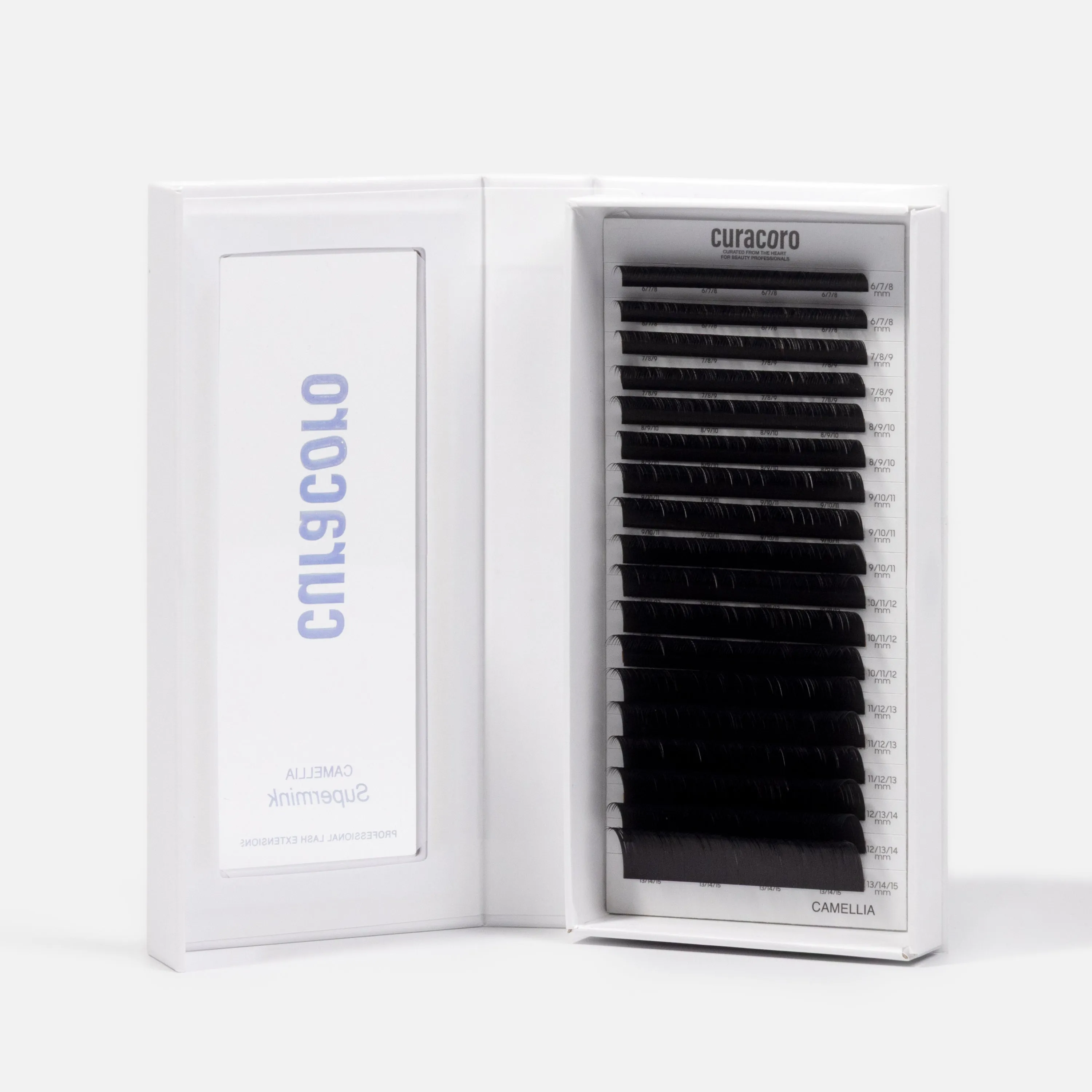 Camellia Super Mink Textured Lashes 0.07mm