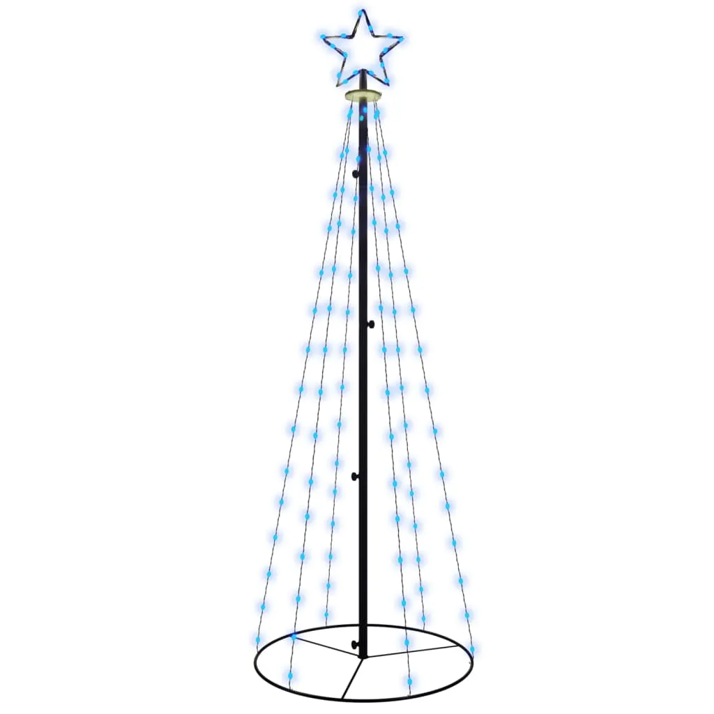 Christmas Cone Tree Blue 108 LEDs 70x180 cm