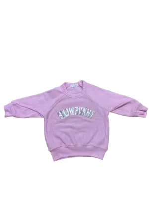 Cozii L/S Contrast Crew Ski Bunny in Pink