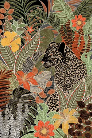 CTD111 - Modern Leopard - 12x18