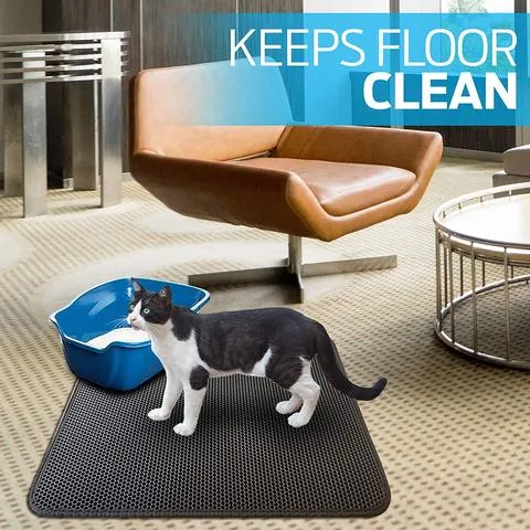 Double Layer Cat Litter Mat