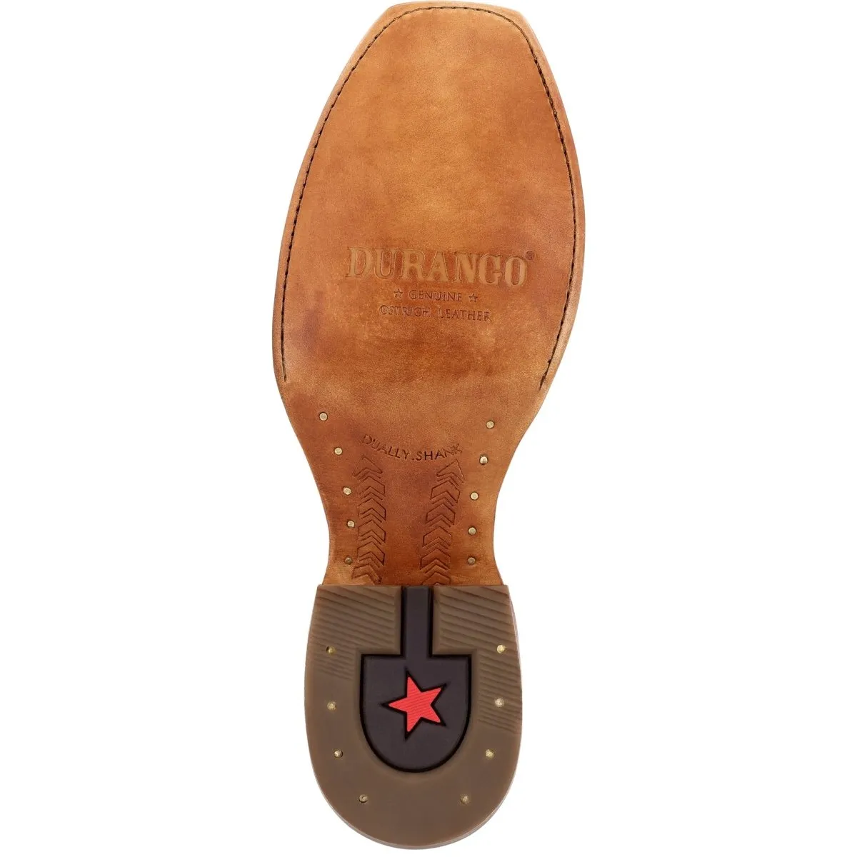 Durango PRCA Collection Men's Full-Quill Ostrich Western Boots Ddb0463 In Kango Tobacco And Rust