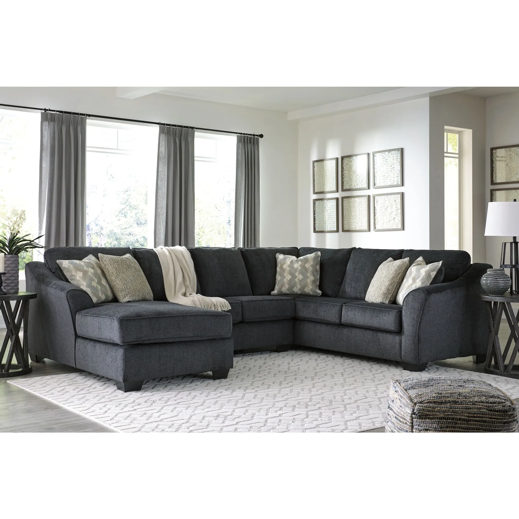 Eltmann 3 Piece Sectional with Chaise