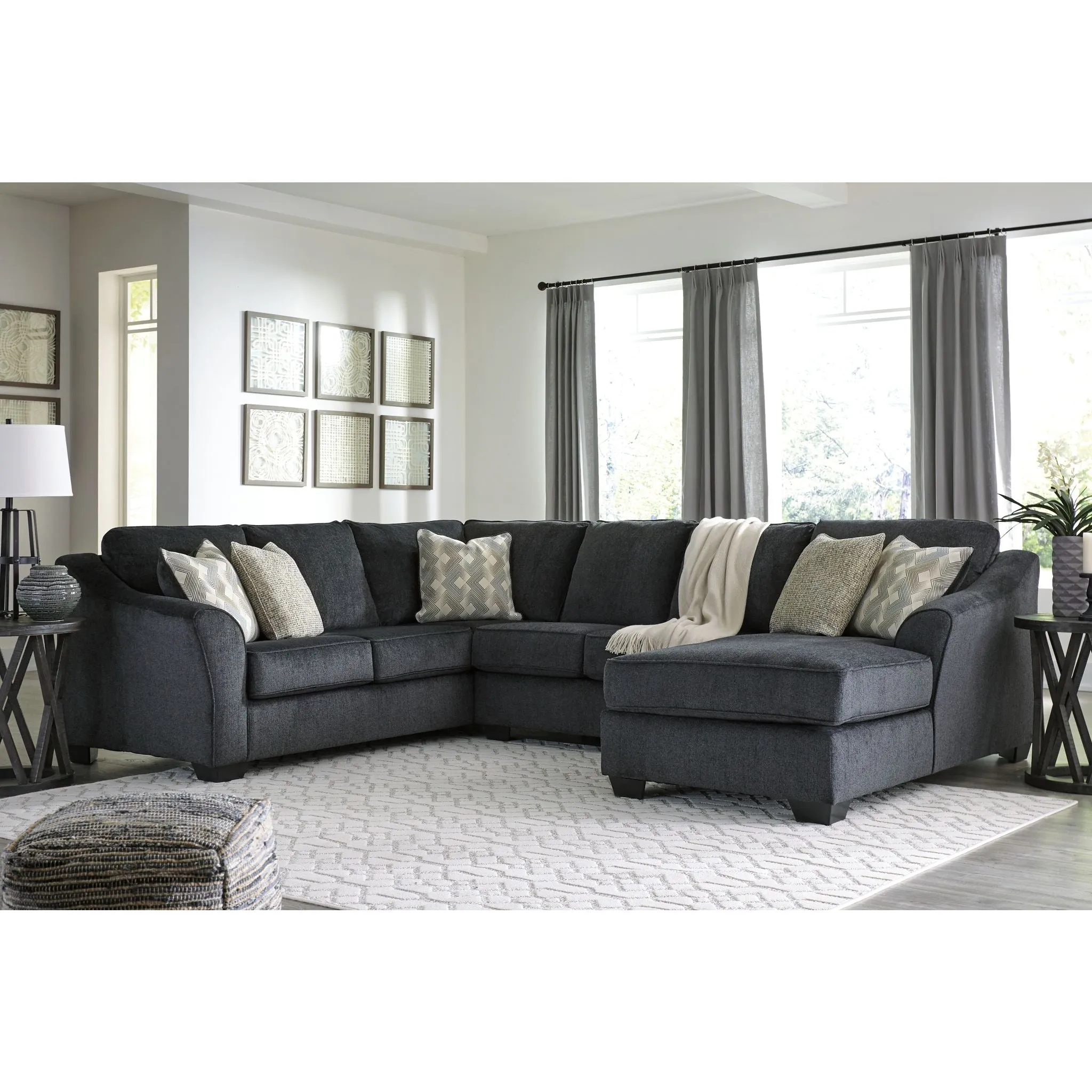 Eltmann 3 Piece Sectional with Chaise