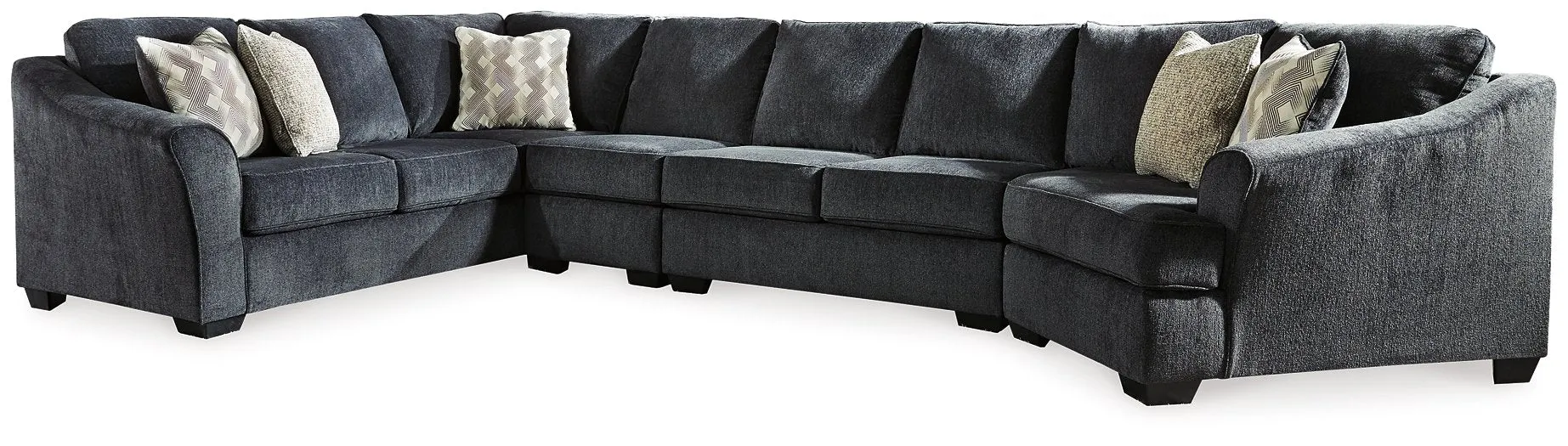 Eltmann 4-Piece Sectional with Cuddler
