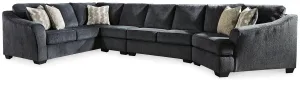 Eltmann 4-Piece Sectional with Cuddler