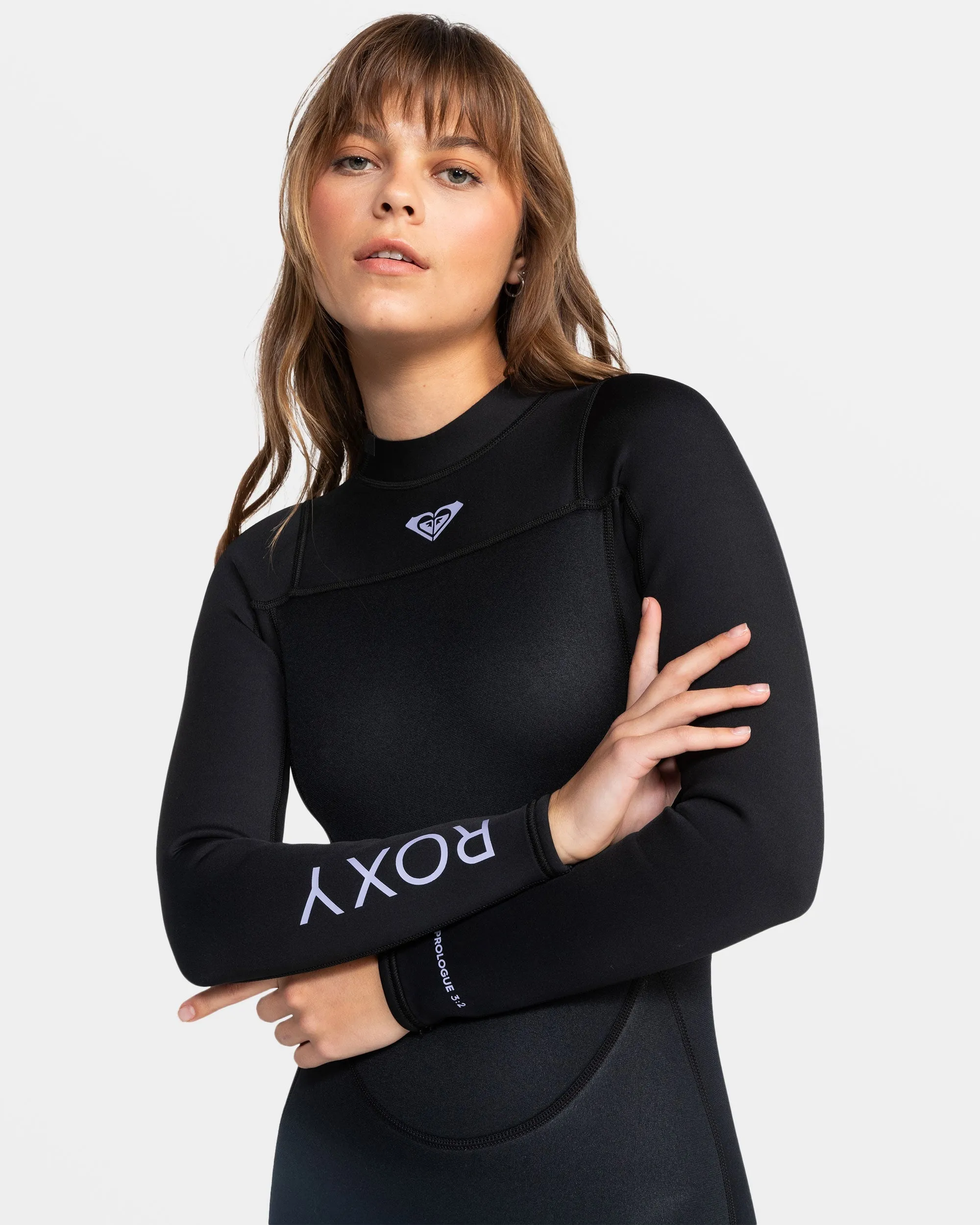 Girls 2-16 3/2mm Prologue Back Zip Wetsuit - Black