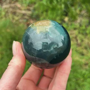 Green Jasper Sphere