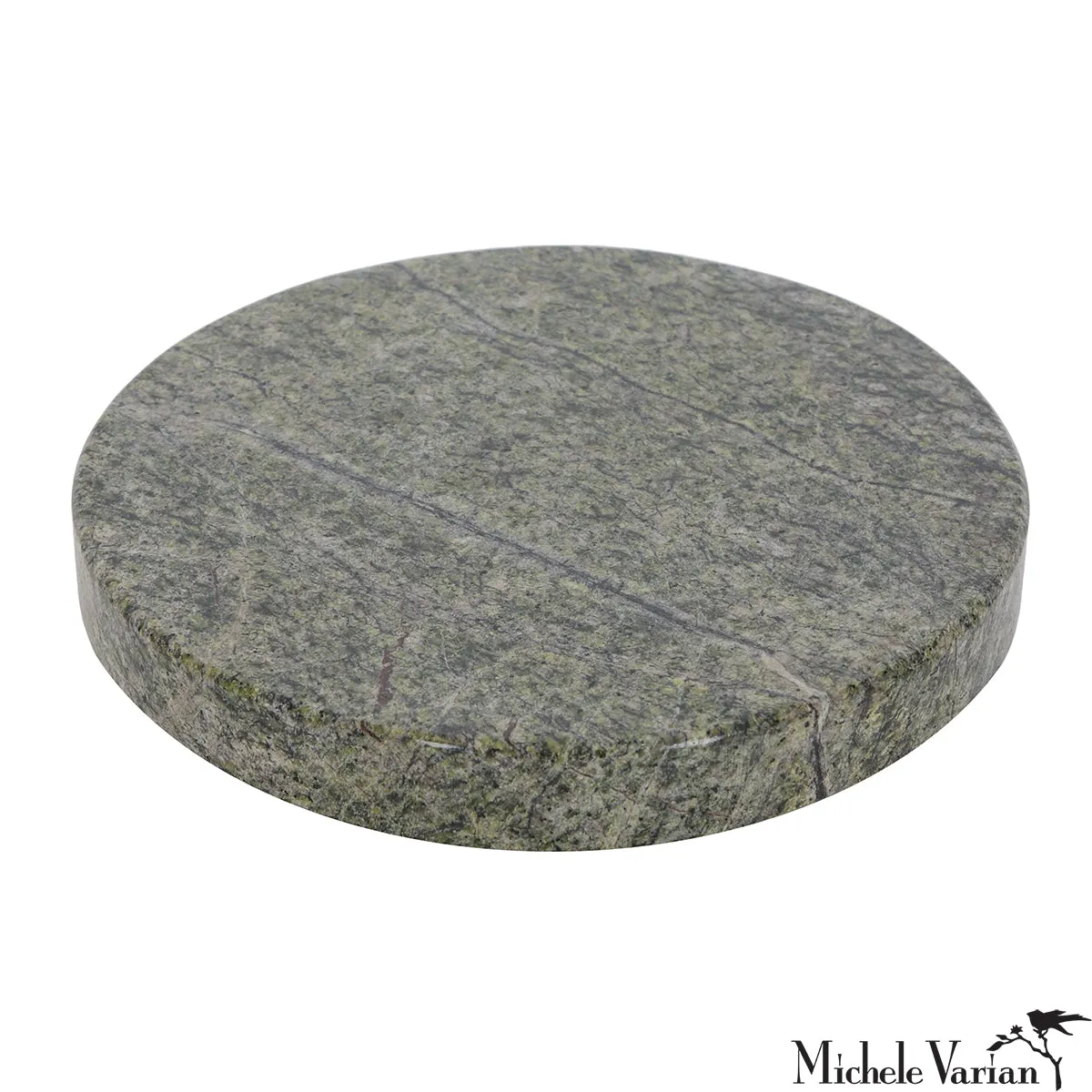 Green Marble Coasters Set of 4
