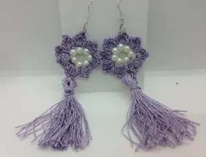 Handmade Crochet Earrings – Lightweight & Stylish Accessories