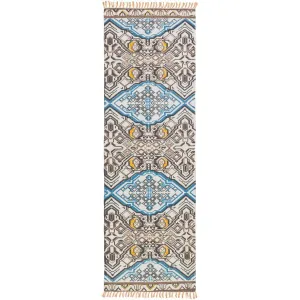 Idina Gray/Slate Runner Rug