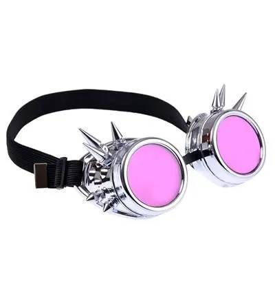 Kaleidoscope Silver Goggles