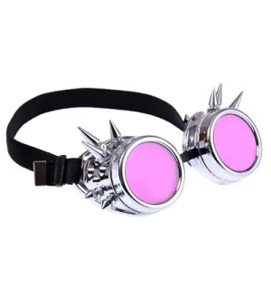Kaleidoscope Silver Goggles