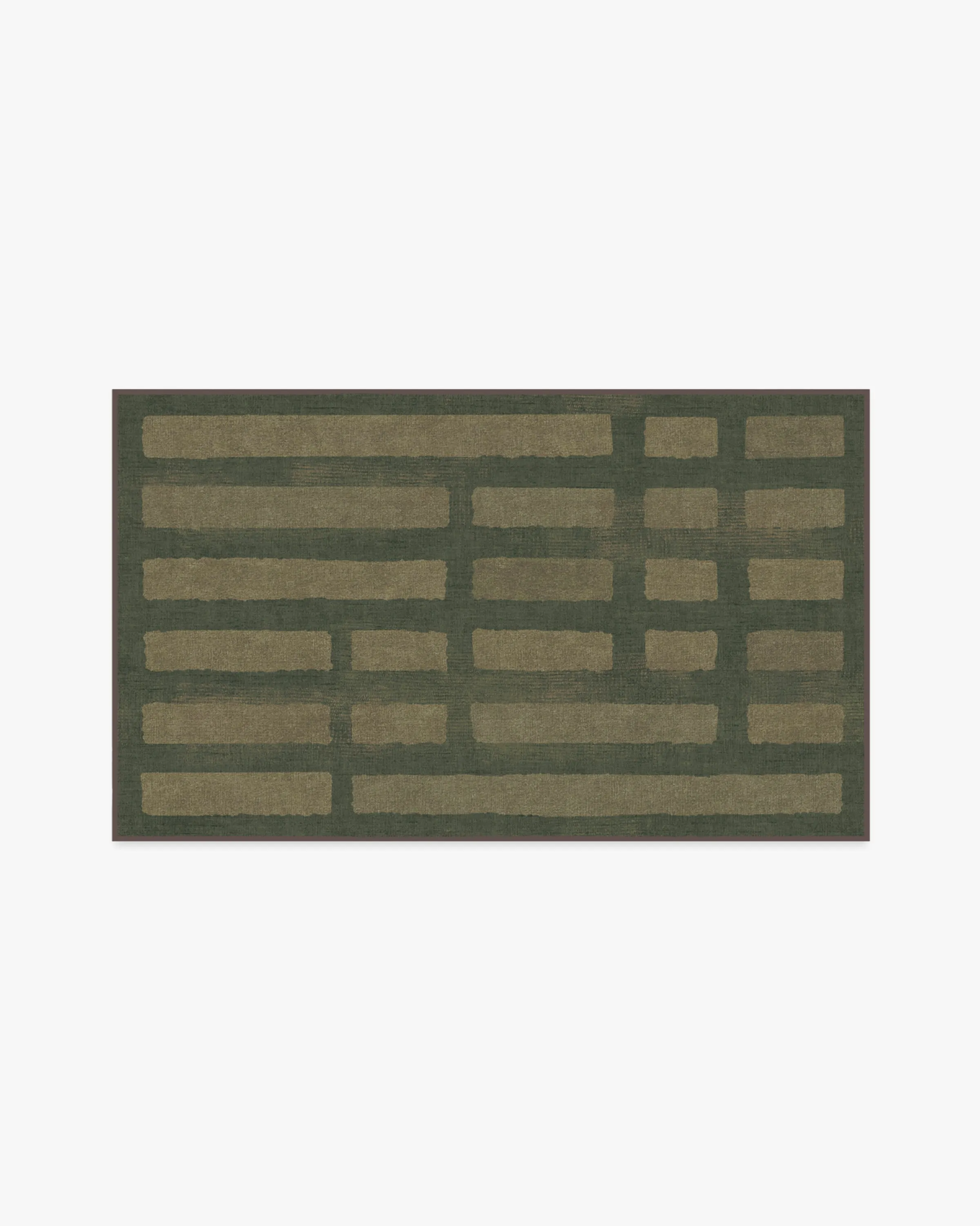 Laine Olive Green Tufted Rug