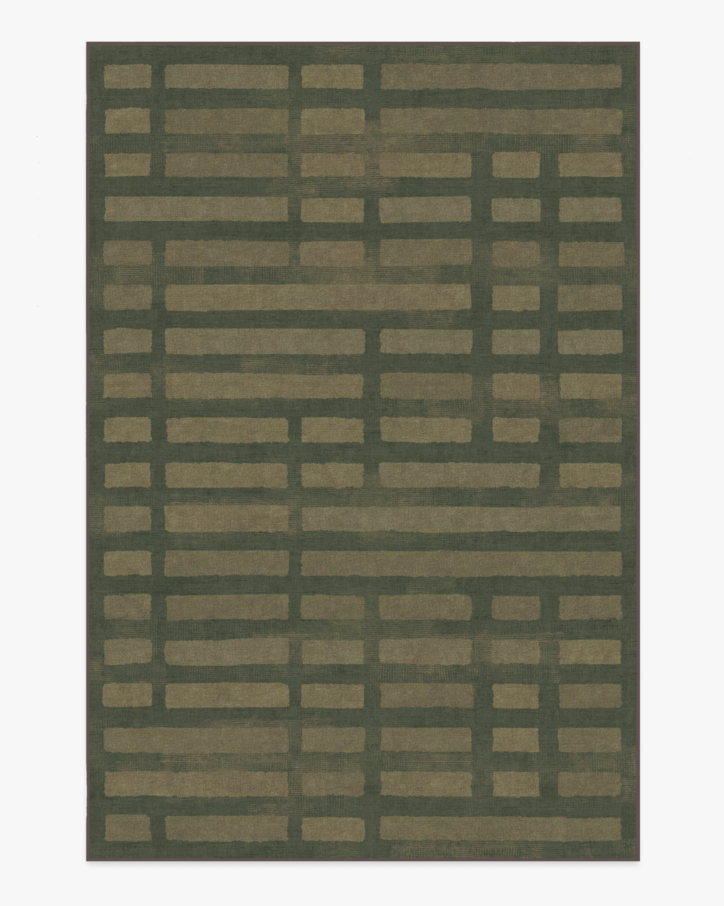 Laine Olive Green Tufted Rug