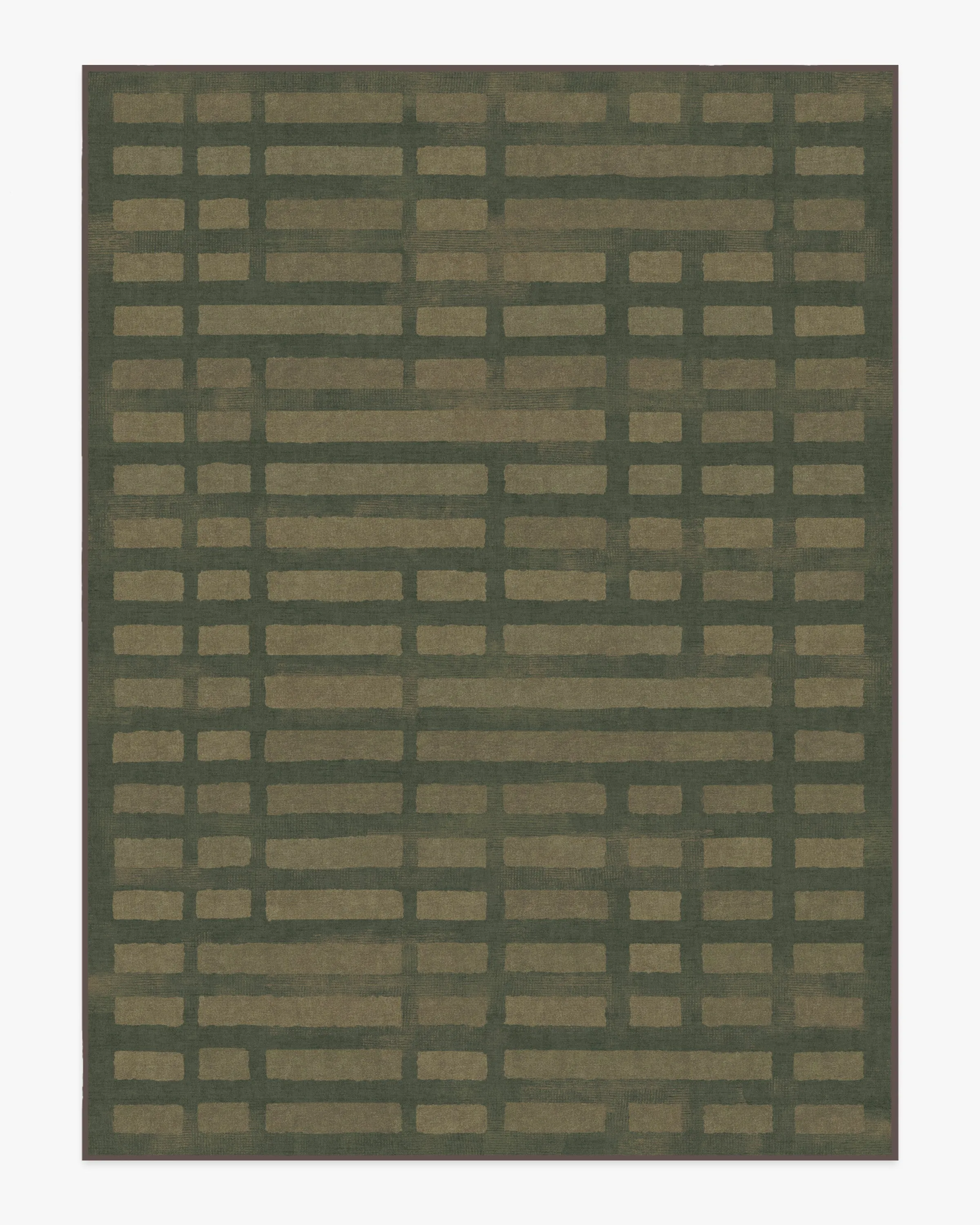Laine Olive Green Tufted Rug