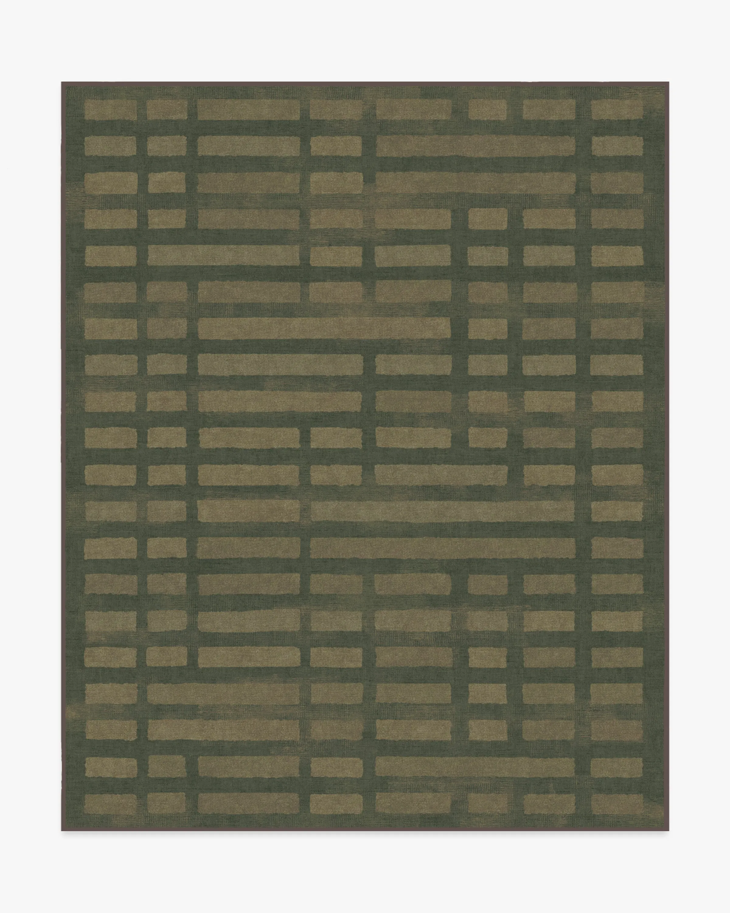 Laine Olive Green Tufted Rug