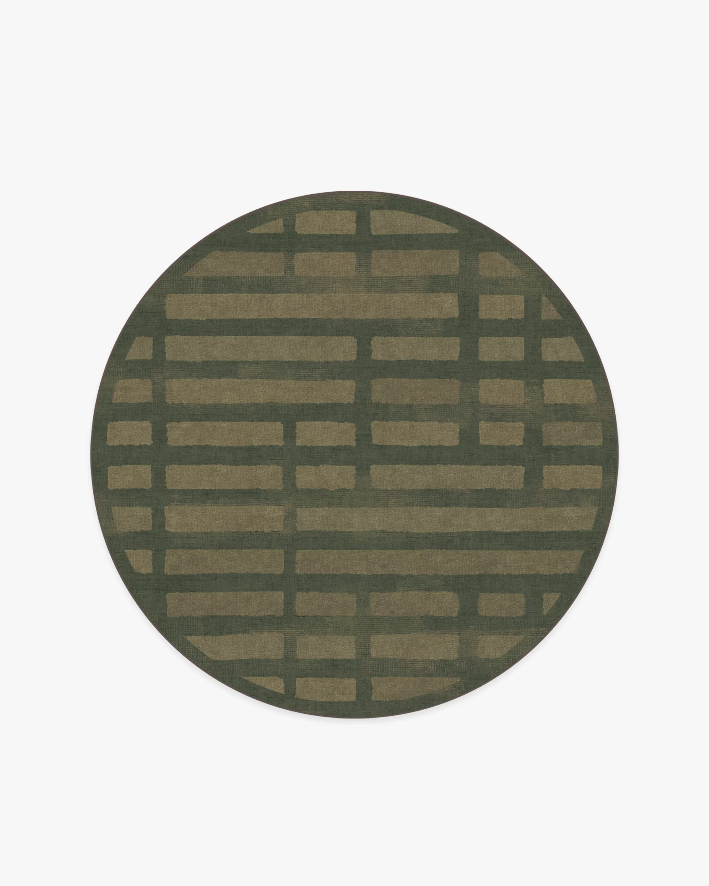 Laine Olive Green Tufted Rug
