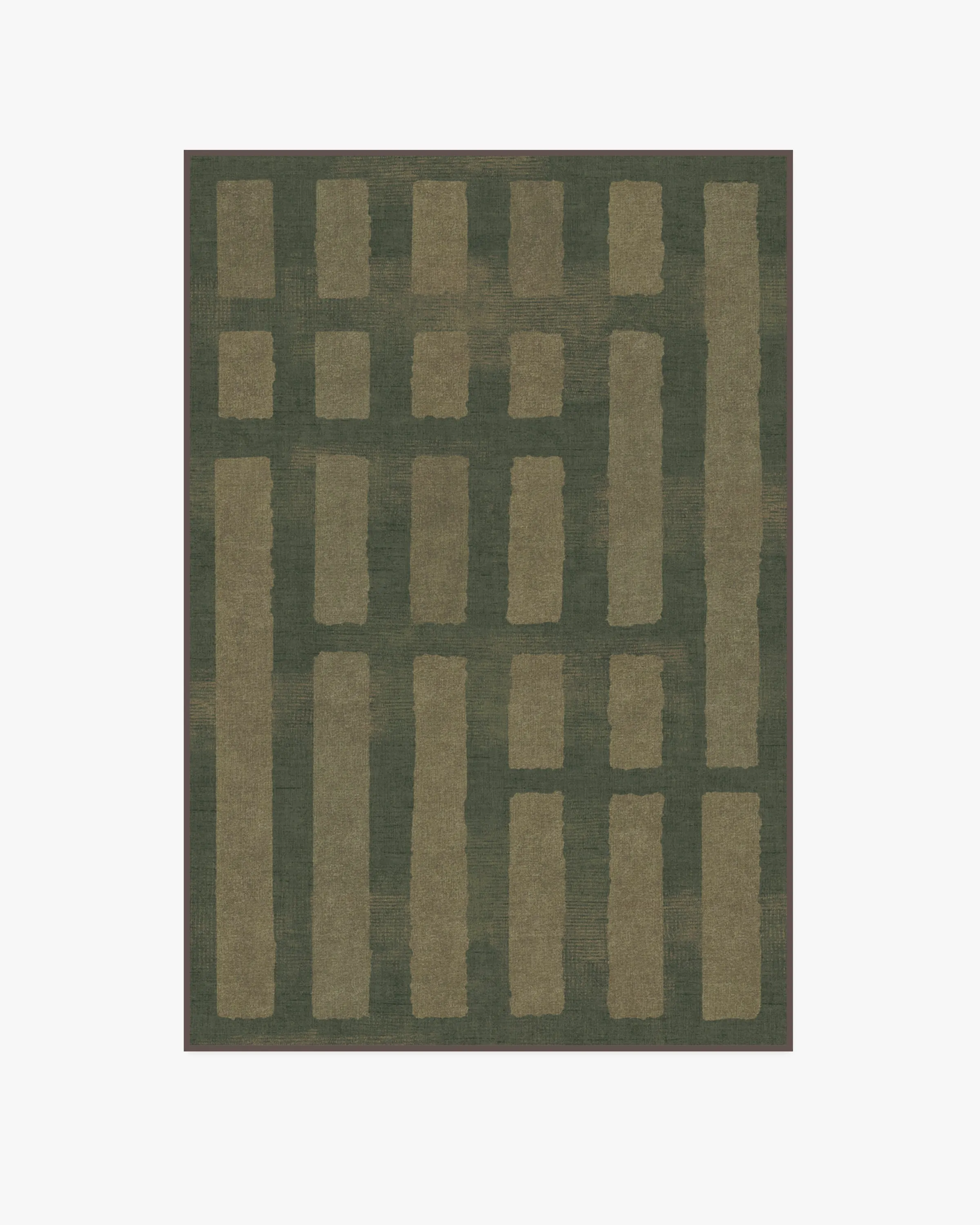 Laine Olive Green Tufted Rug
