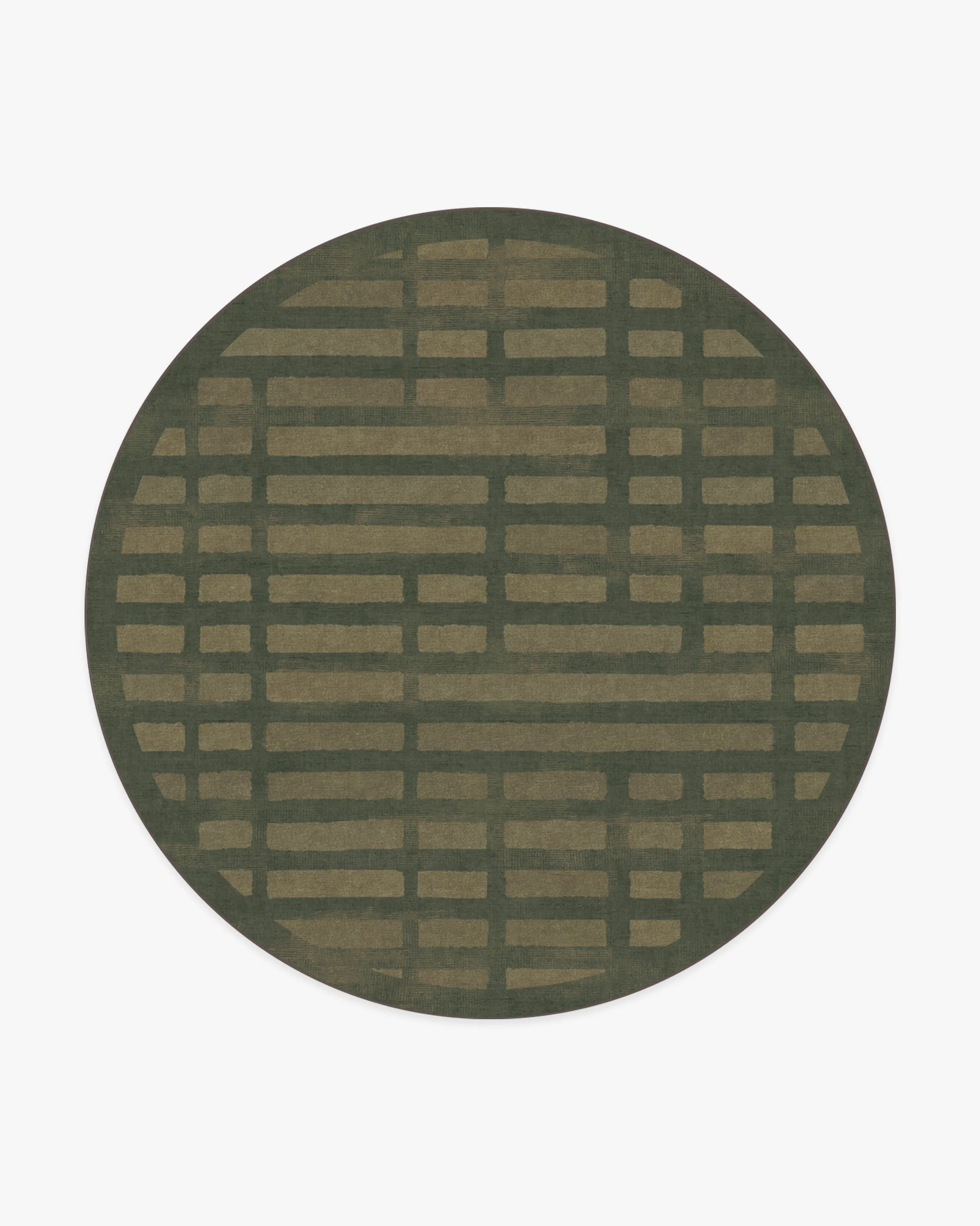 Laine Olive Green Tufted Rug