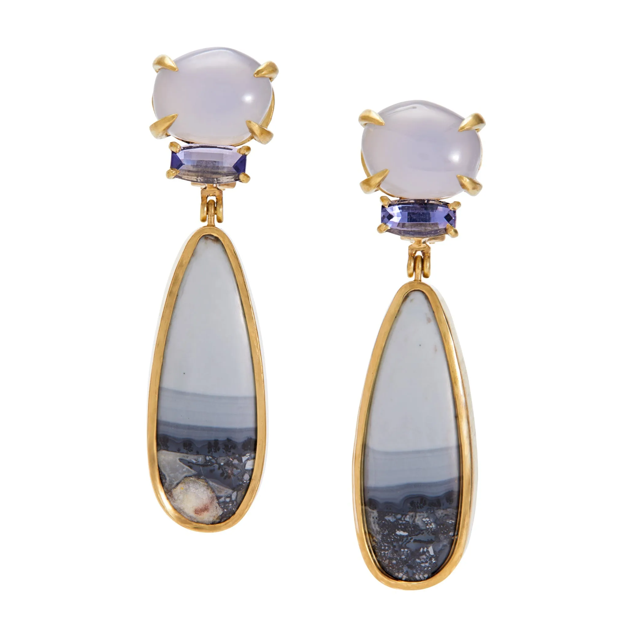 Landscape: Sky, Dusk Earrings