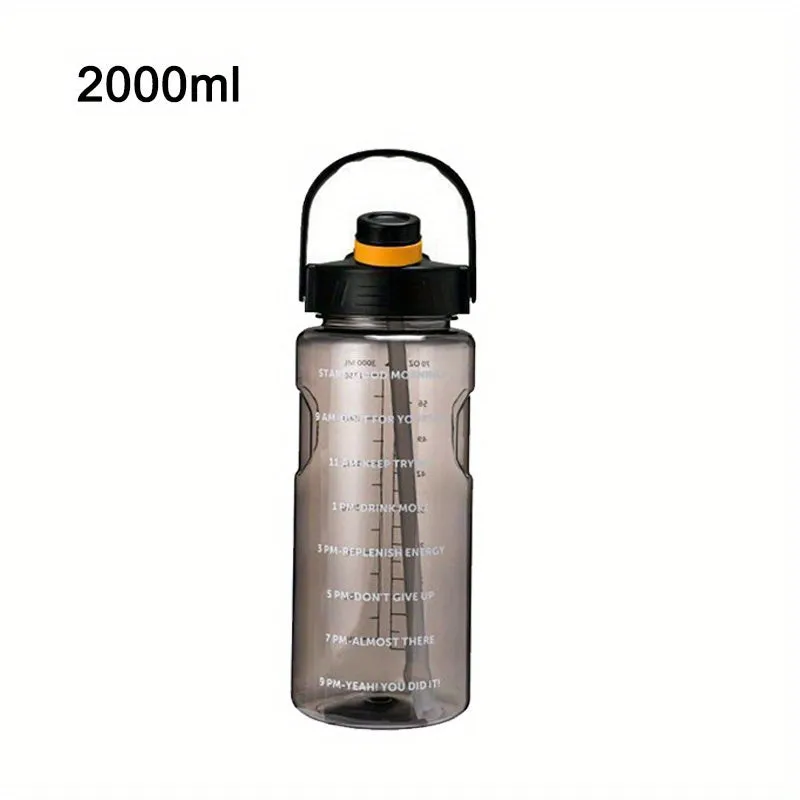 Large Clear Plastic Water Bottles  Ideal for Active Lifestyles