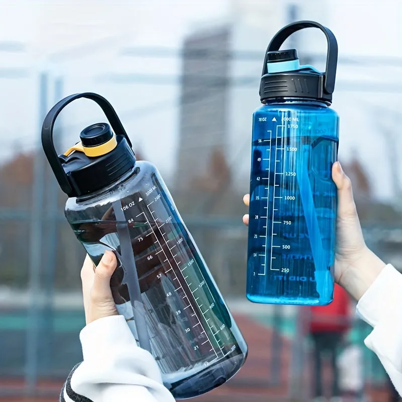 Large Clear Plastic Water Bottles  Ideal for Active Lifestyles