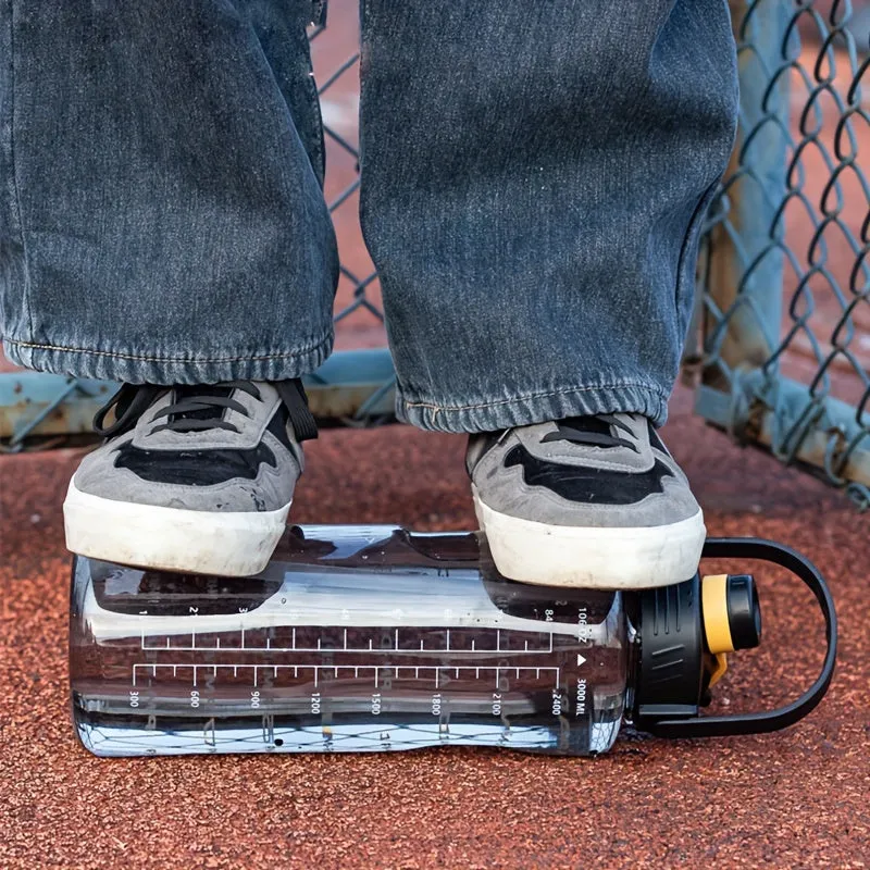 Large Clear Plastic Water Bottles  Ideal for Active Lifestyles