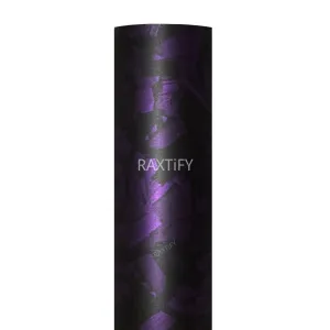 Matte Camouflage Black Purple Forged Carbon Vinyl Wrap