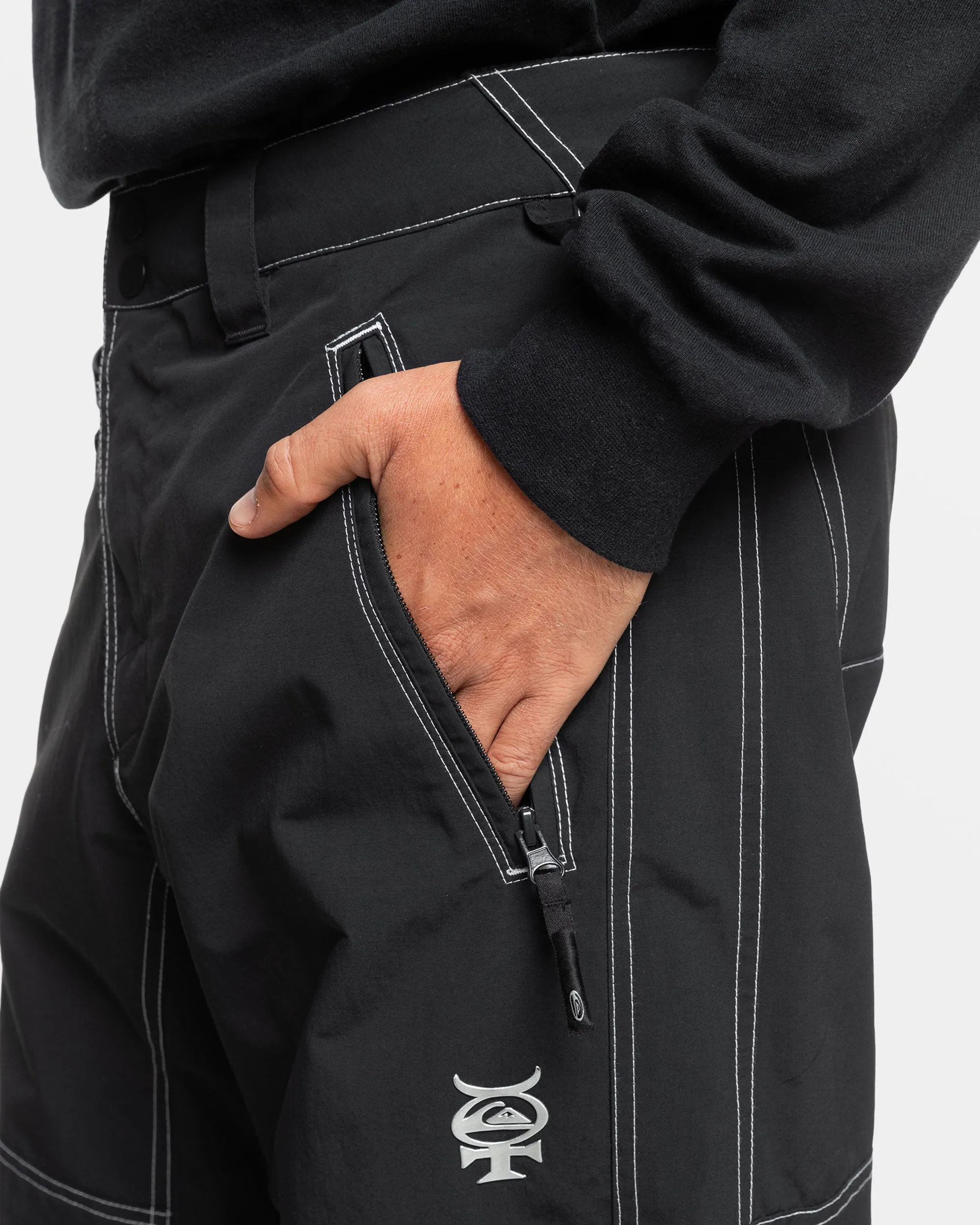 Mercury Live Wire Snow Pants - True Black