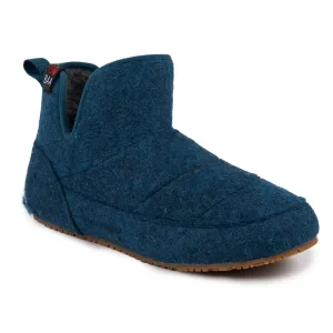 Merino Blend Slipper Boots (Petrol)
