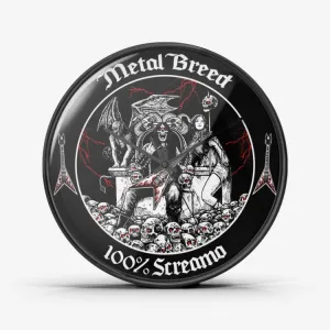 Metal Breed 100% Screamo Wall Clock Silent Non Ticking Quality Quartz
