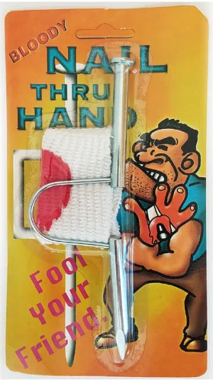 Nail Through Hand - Joke