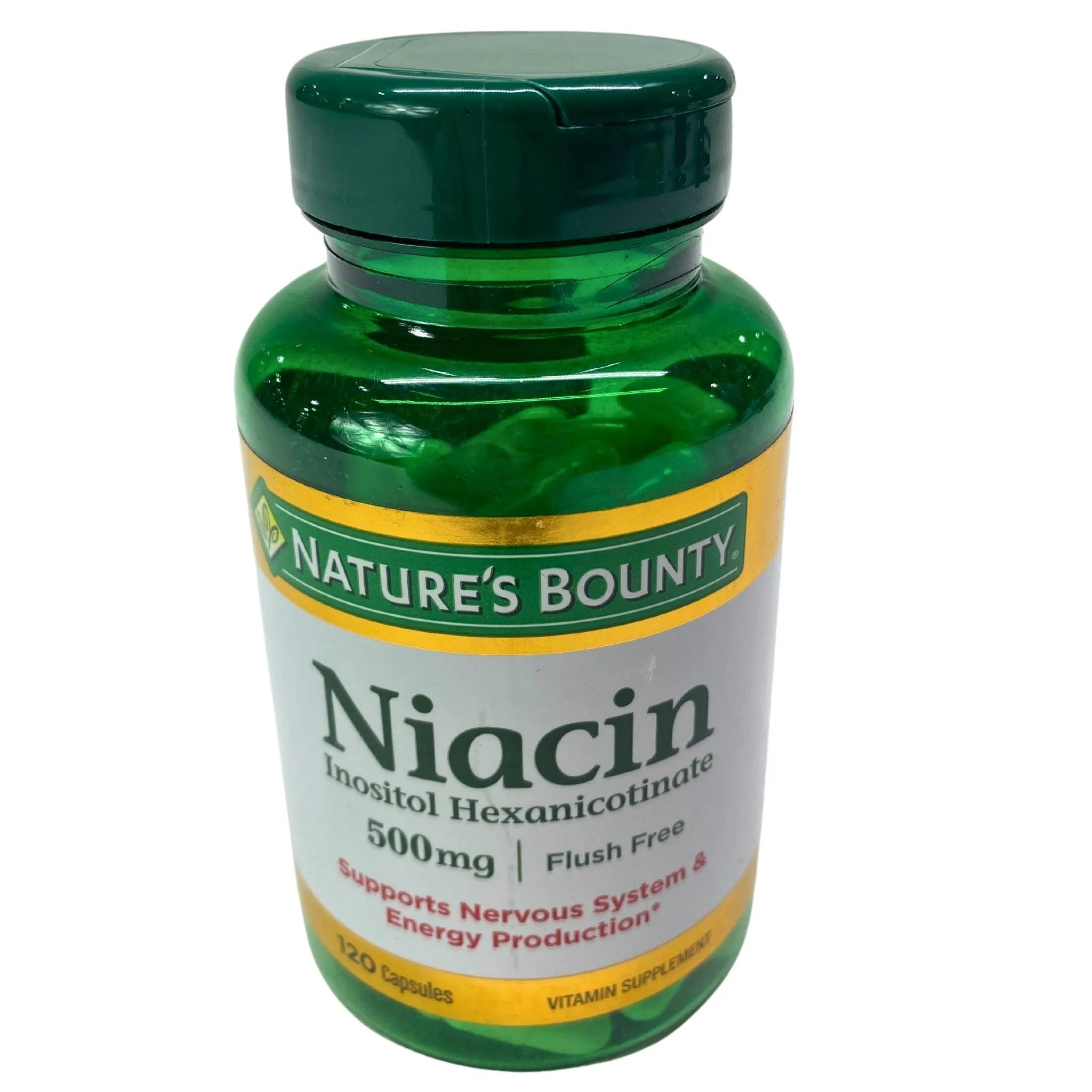 Nature's Bounty Inositol Hexanicotinate 500mg Flush Free (33  Pcs Lot)