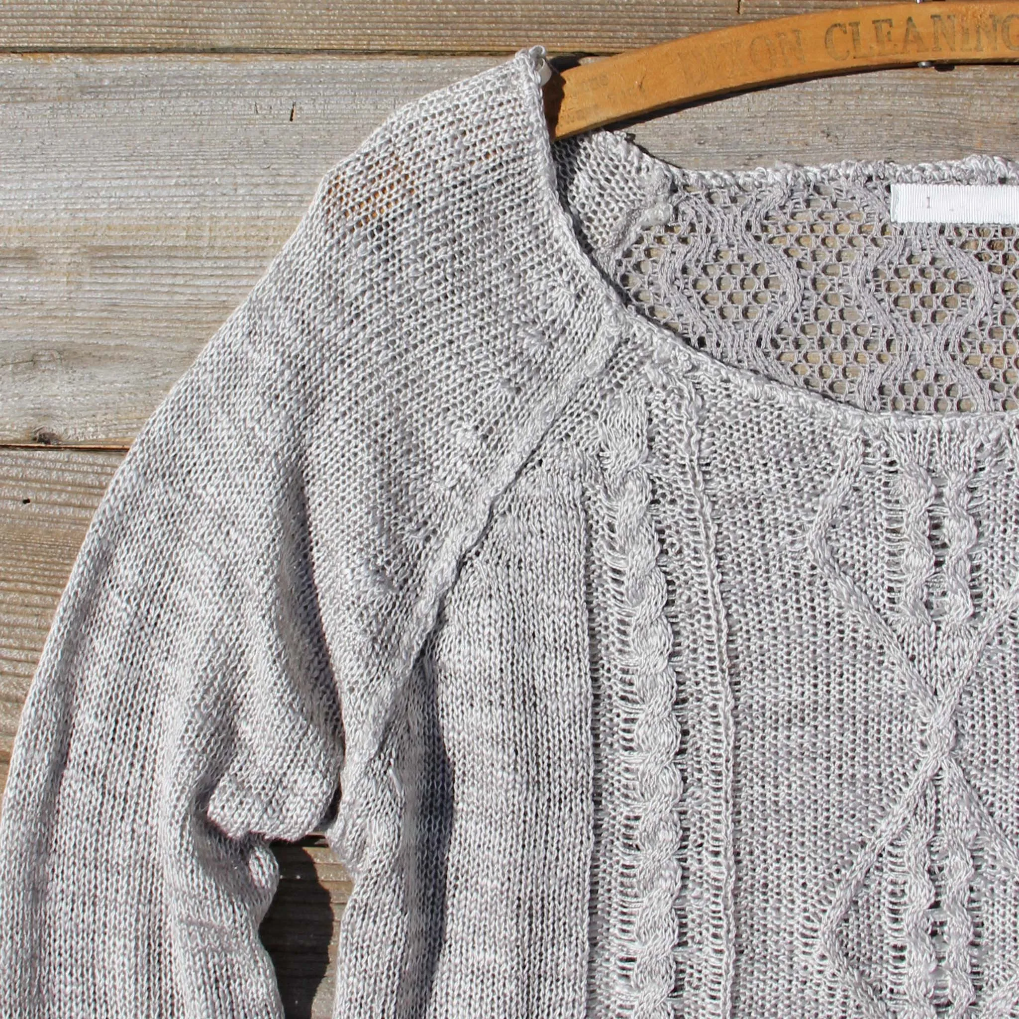 Pine Cone Stitch Sweater