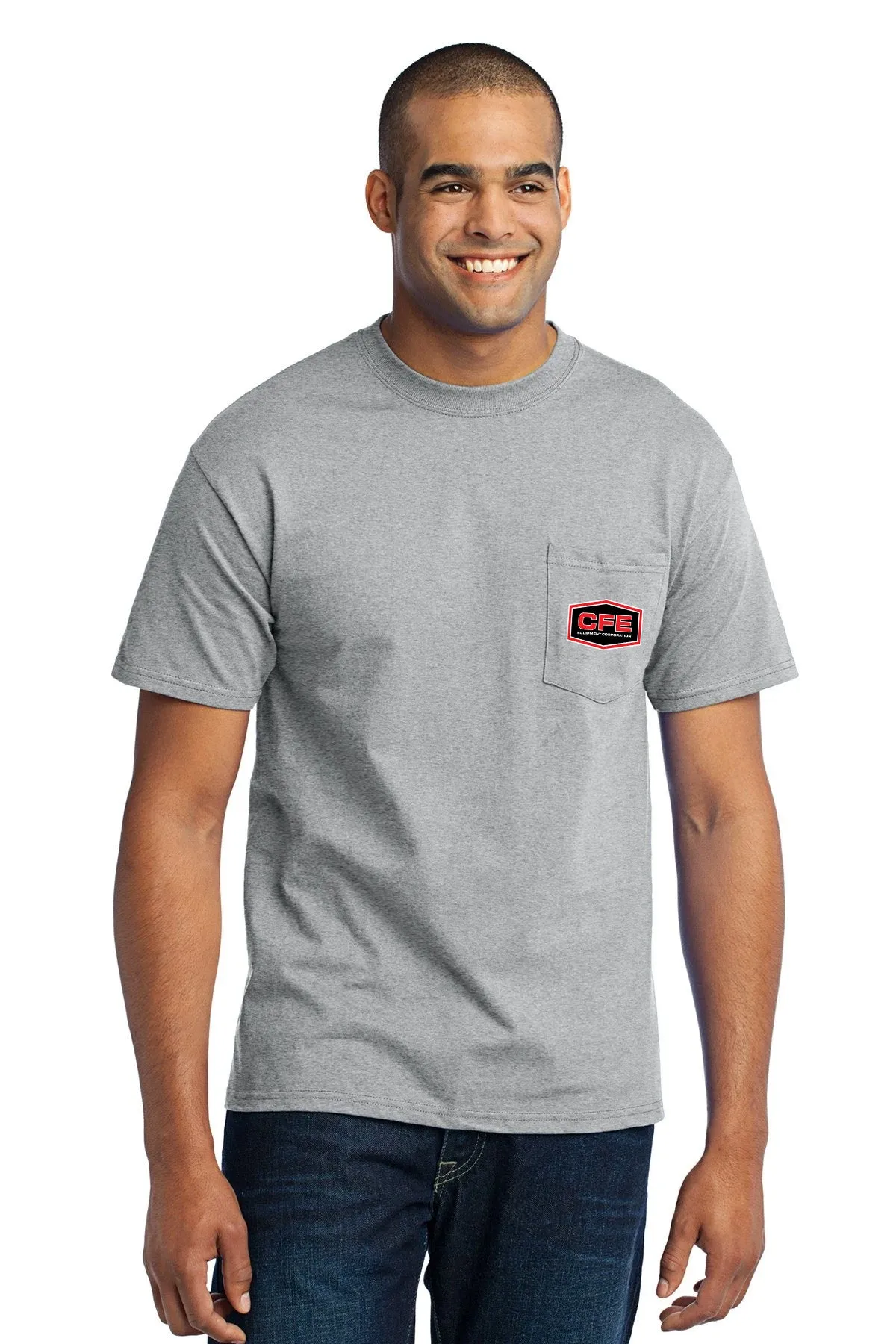 Port & Company® Core Blend Pocket Tee