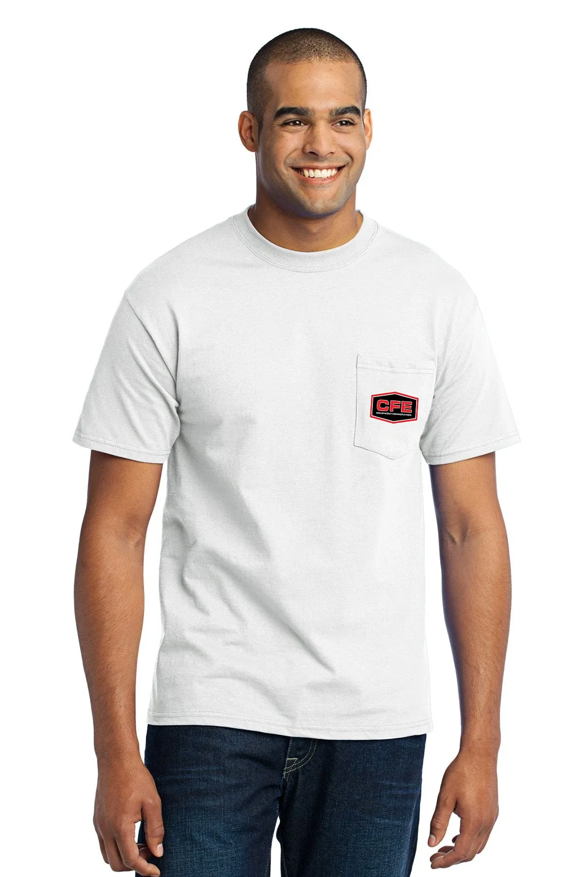 Port & Company® Core Blend Pocket Tee