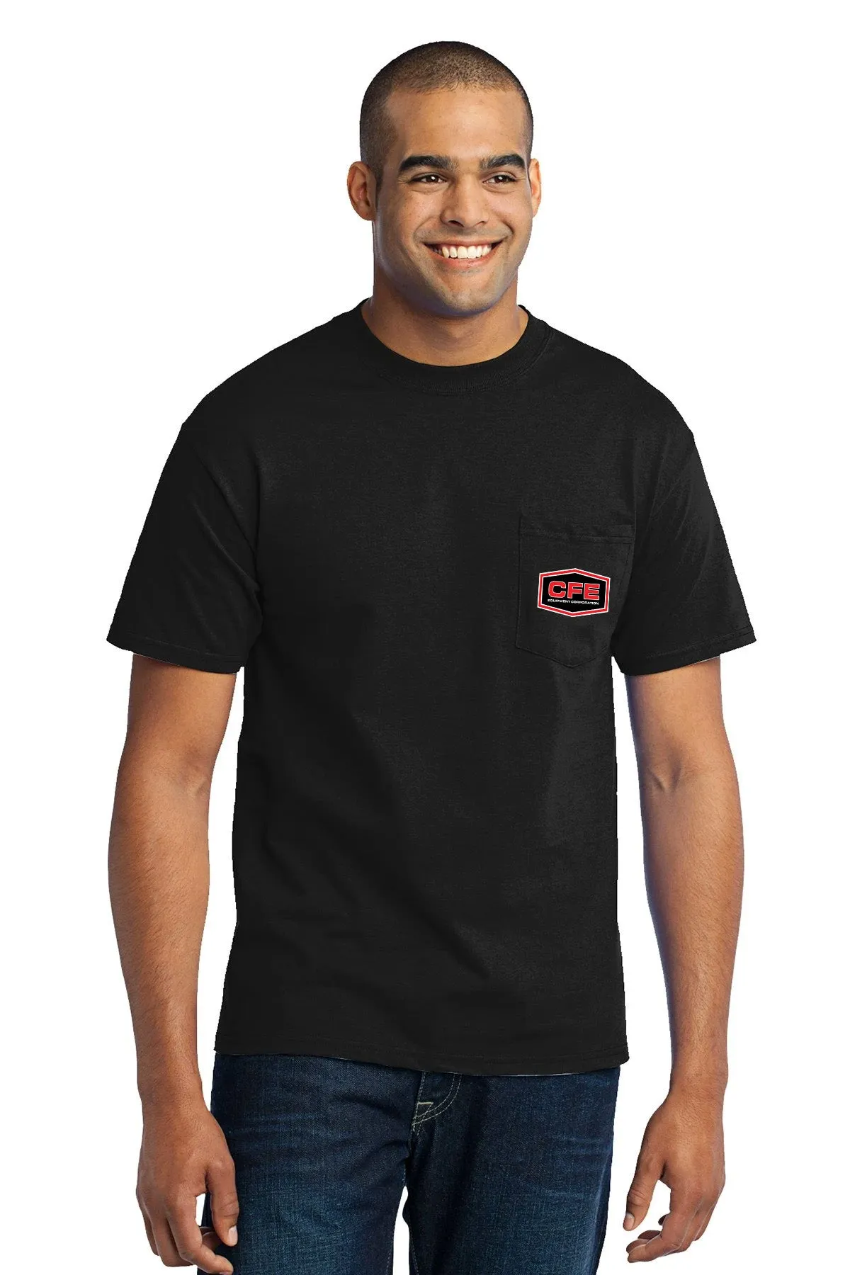 Port & Company® Core Blend Pocket Tee