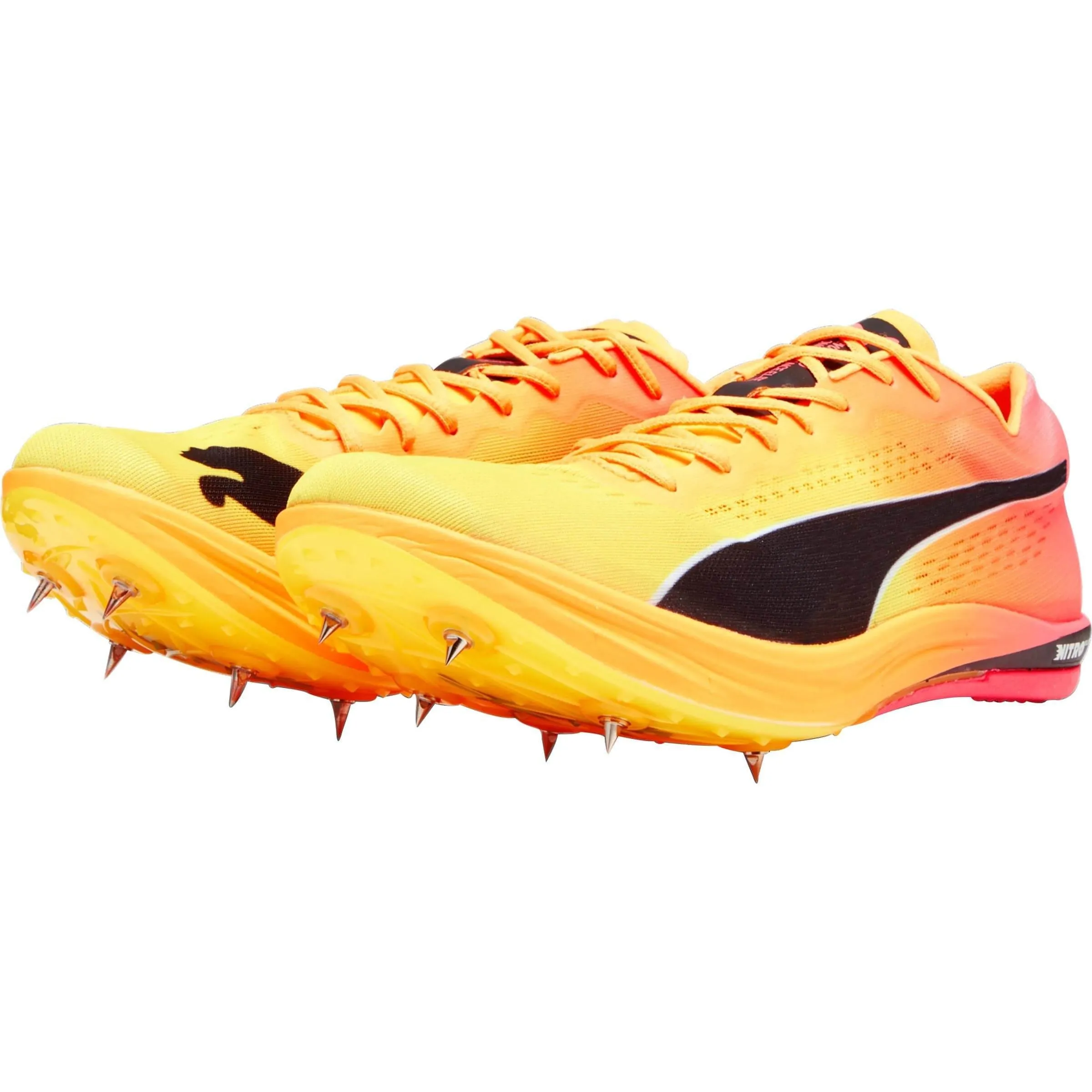 Puma evoSpeed Nitro Elite  Long Distance Running Spikes - Orange